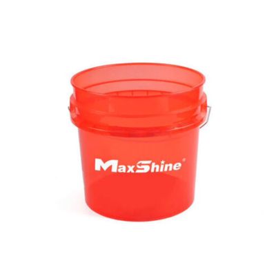 Maxshine Detailing Bucket-3.5 Gallon (RED)