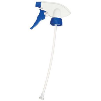 Blue/White Chemical Resistant Spray Trigger