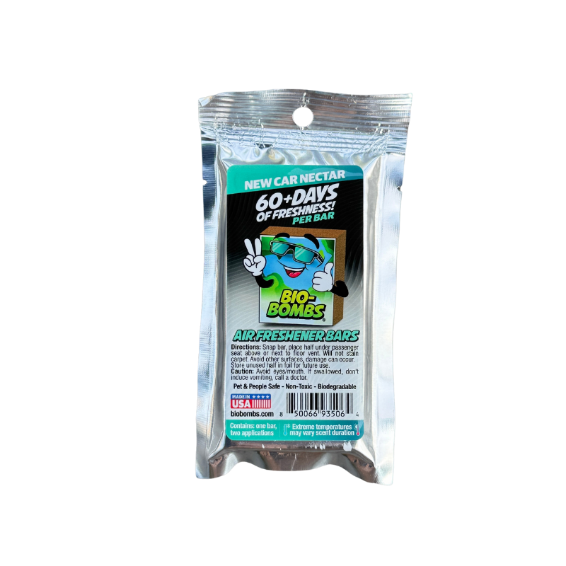 Bio-Bombs Air Freshener Bar - New Car Nectar