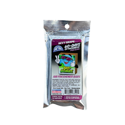 Bio-Bombs Air Freshener Bar - Bevy Grape