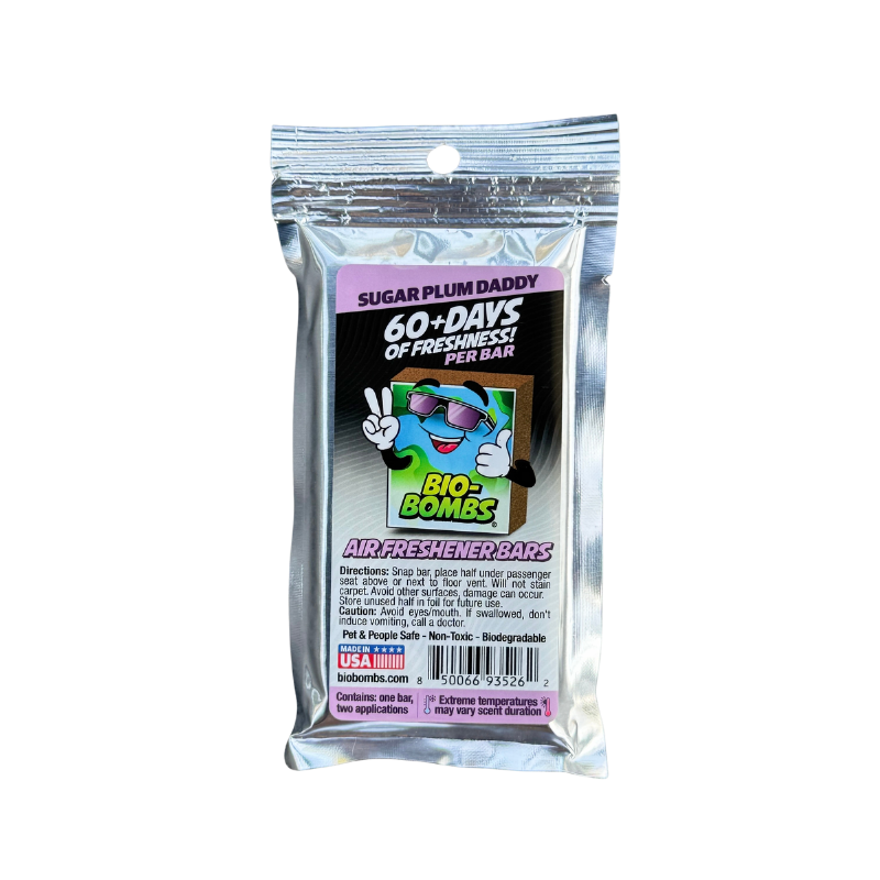 Bio-Bombs Air Freshener Bar - Sugar Plum Daddy