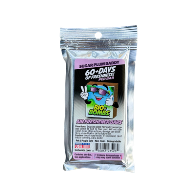 Bio-Bombs Air Freshener Bar - Sugar Plum Daddy