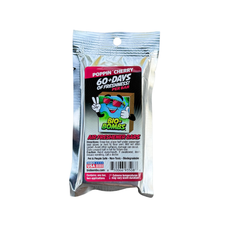 Bio-Bombs Air Freshener Bar - Poppin Cherry