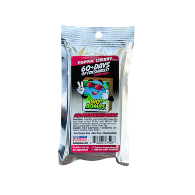 Bio-Bombs Air Freshener Bar - Poppin Cherry