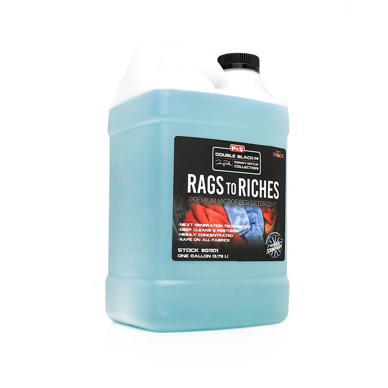 P&amp;S Rags to Riches - Microfiber Detergent 1 Gallon