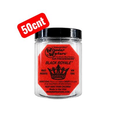 50 Count (Black Royal) Non-Wrapped Wonder Wafers