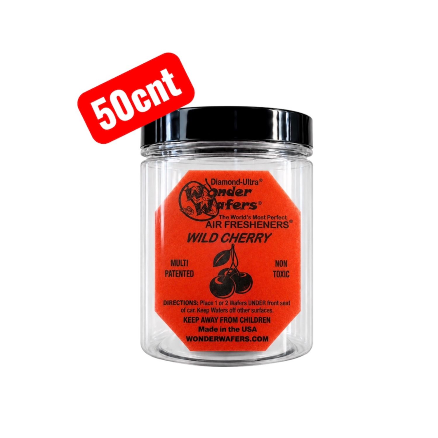 50 Count (Wild Cherry) Non-Wrapped Wonder Wafers