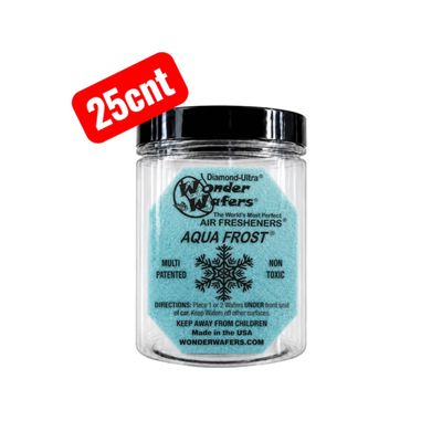 25 Count (Aqua Frost) Non-Wrapped Wonder Wafers