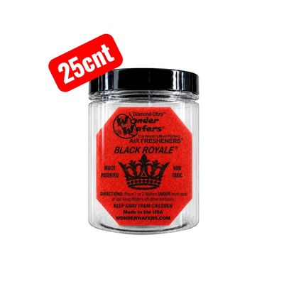 25 Count (Black Royal) Non-Wrapped Wonder Wafers