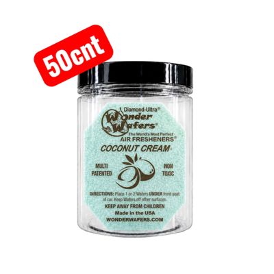 50 Count (Coconut Cream) Non-Wrapped Wonder Wafers