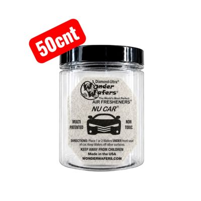 50 Count (NU Car) Non-Wrapped Wonder Wafers