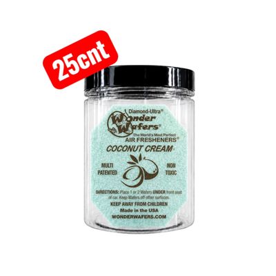 25 Count (Coconut Cream) Non-Wrapped Wonder Wafers