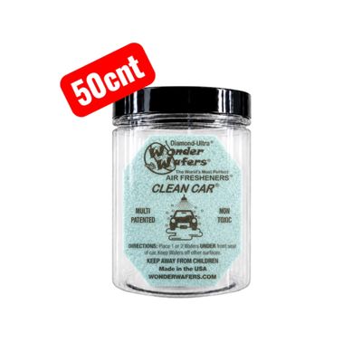 50 Count (Clean Car) Non-Wrapped Wonder Wafers