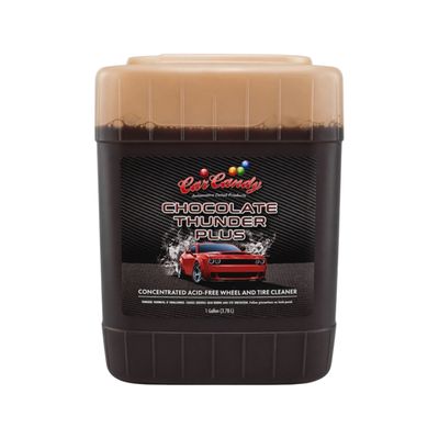 Car Candy Chocolate Thunder Plus Concentrated Acid-Free Wheel and Tire Cleaner 5 GALLON