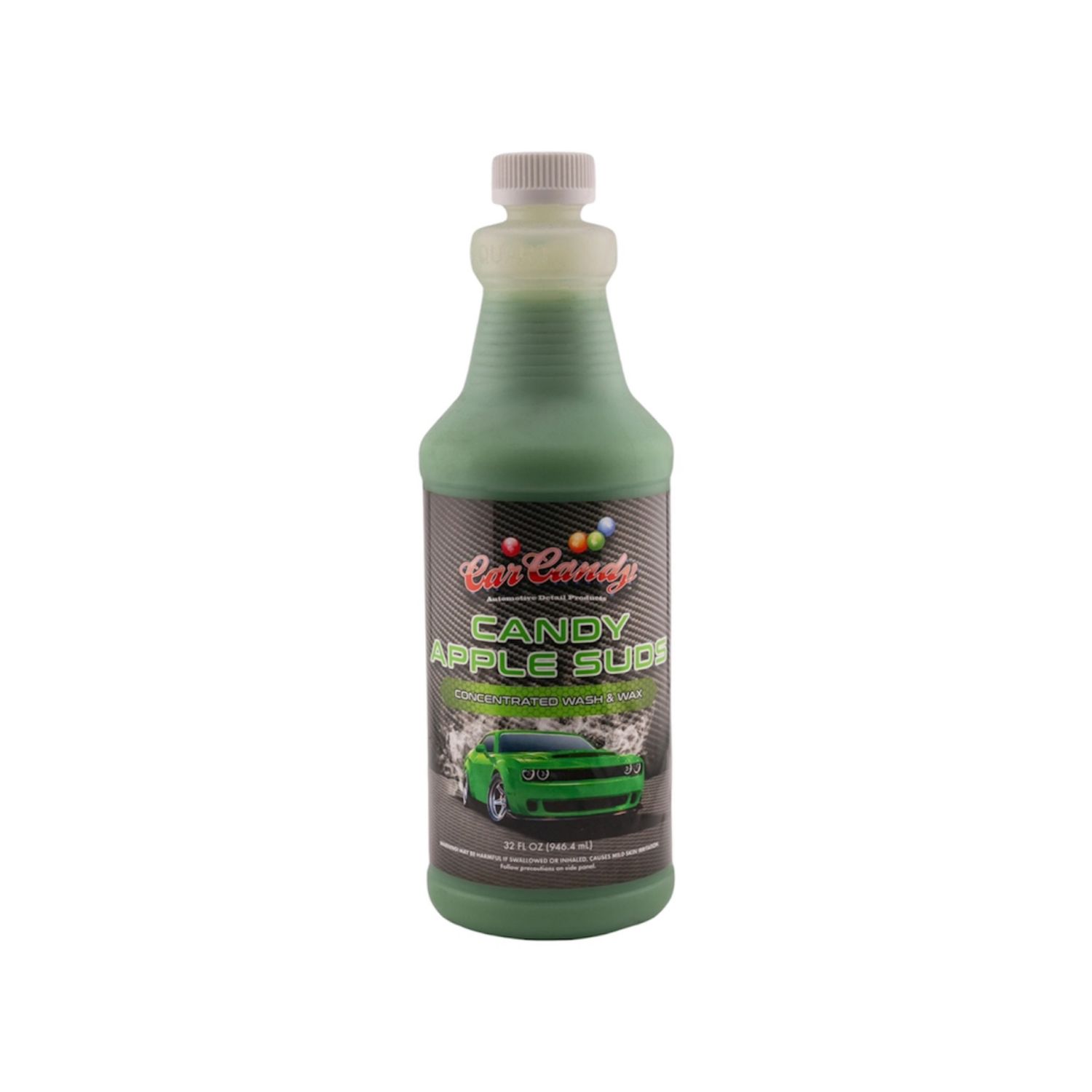 Car Candy Candy Apple Suds Concentrated Vehicle Wash With Wax 32 Oz