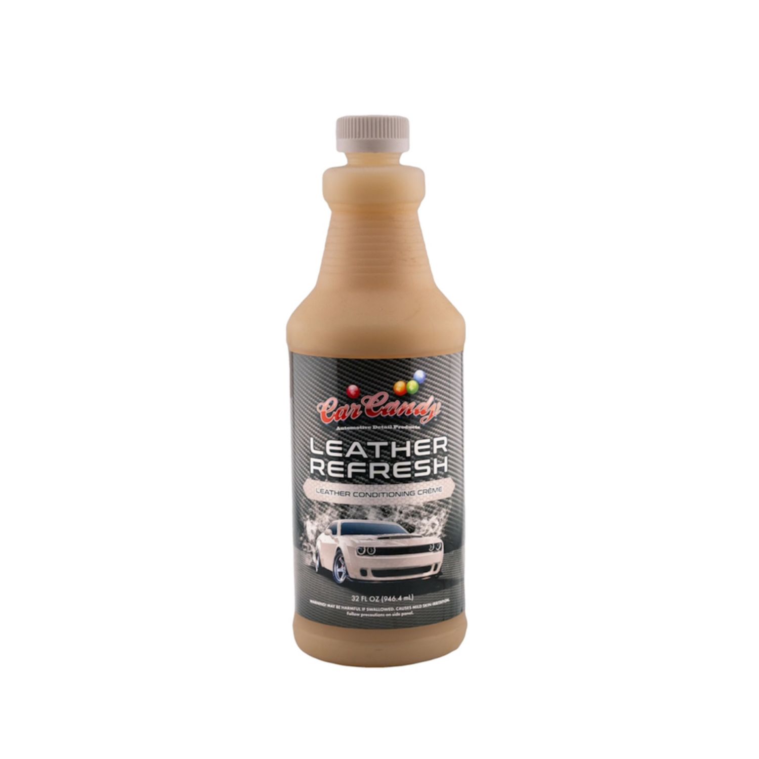 Car Candy Leather Refresh Conditioning Interior Lotion 32 Oz