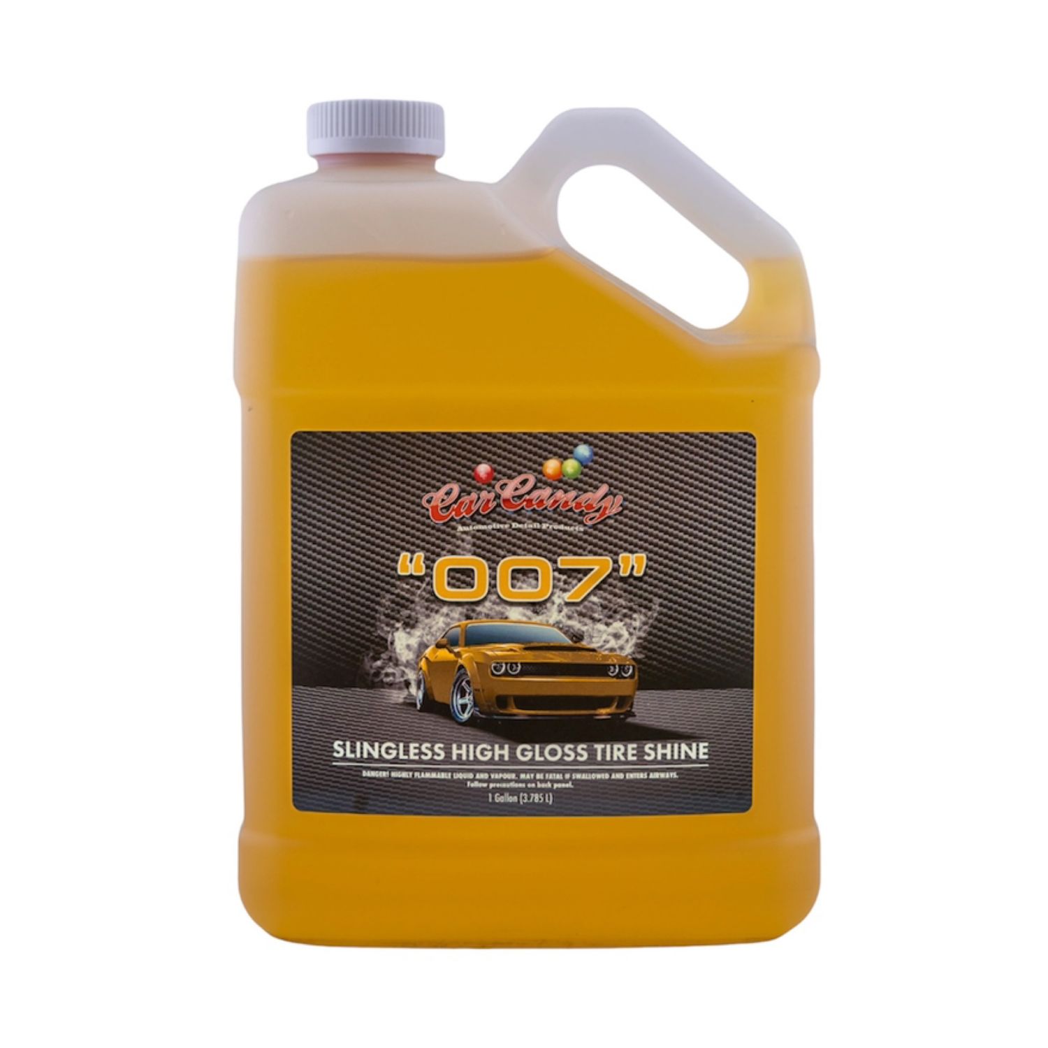 Car Candy "007" Slingless Tire Dressing 1 GALLON