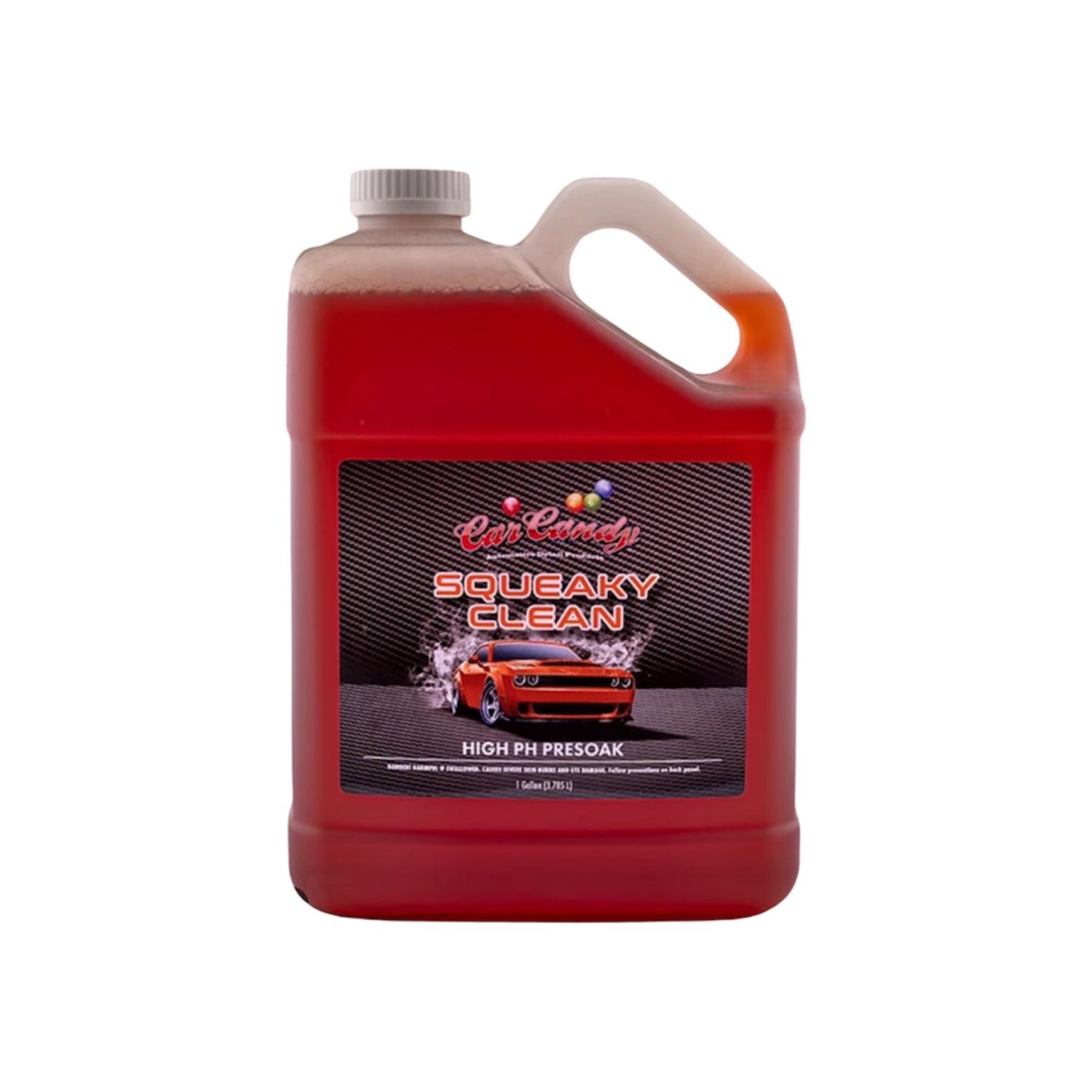 Car Candy Squeaky Clean HIGH PH Presoak 1 GALLON