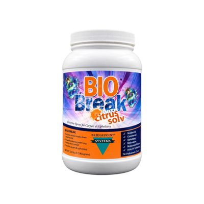 Bridgepoint Systems, Carpet Cleaning Prespray, Bio Break W/Citrus Solv, 6 Lbs