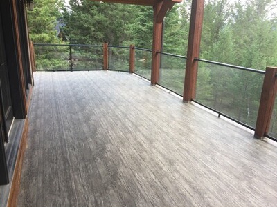 Tuff Industries Designer Vinyl Decking **PRODUCT CANNOT BE DELIVERED WIHTOUT INSTALLATION**