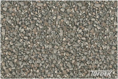 Tuff Industries Designer Vinyl Decking **PRODUCT CANNOT BE DELIVERED WIHTOUT INSTALLATION**, Design Pattern: Aggregate