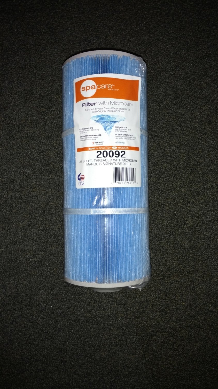 20092, FILTER, 35sf, Threaded, ANTIMICROBIAL, 2000-Present