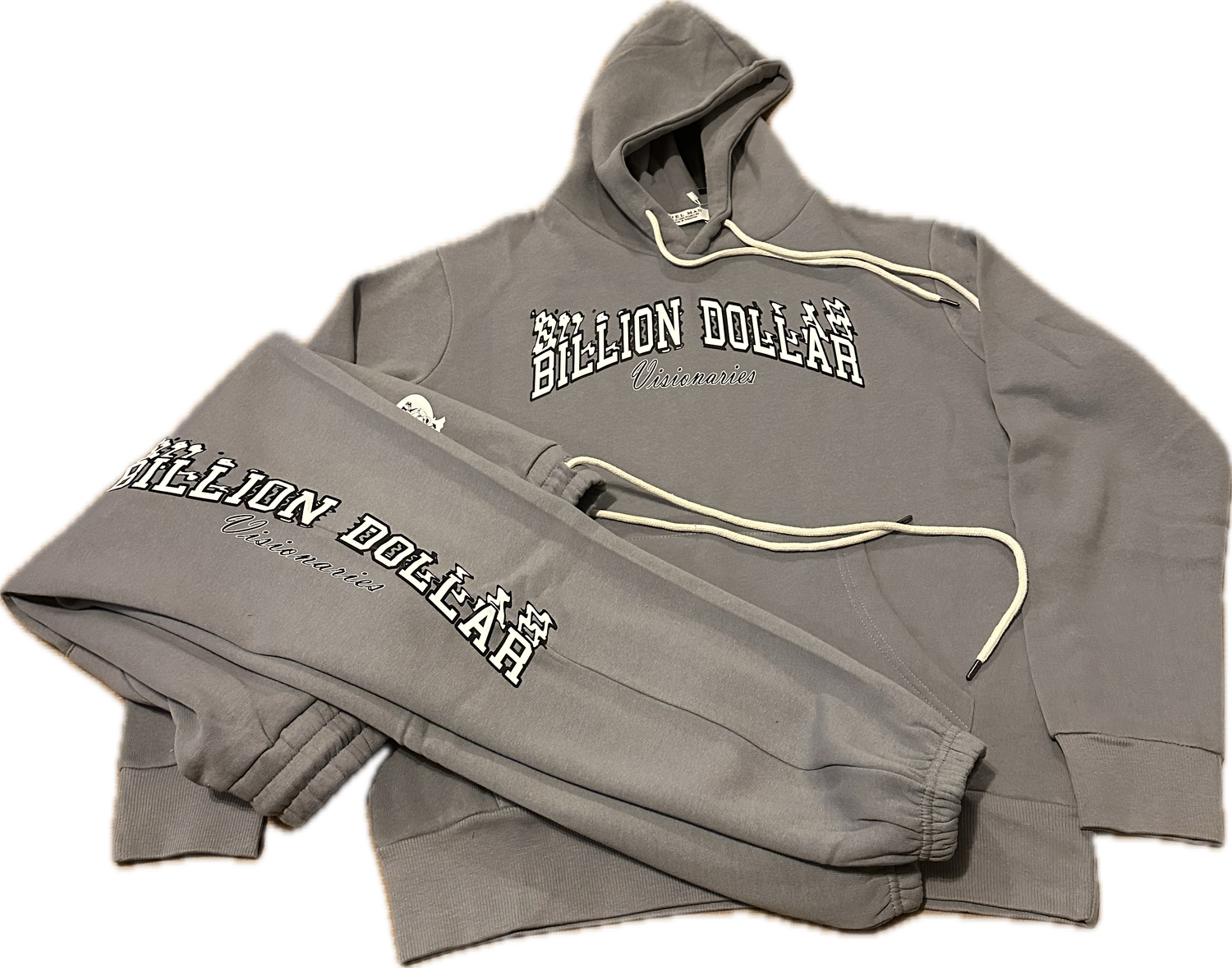Grey Visionaries Pullover sweatsuit