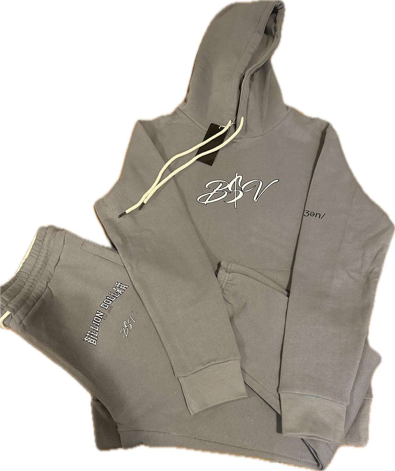 Grey B$V Visionaries sweatsuit