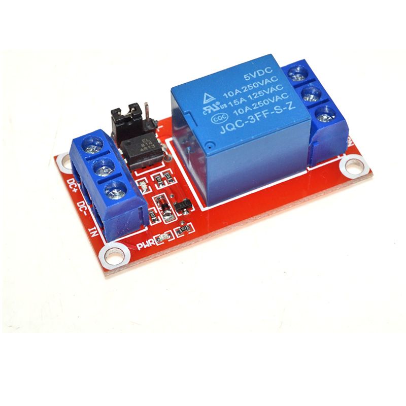 1-Kanal 5V Relais Modul mit Optokoppler – 10A / 30V