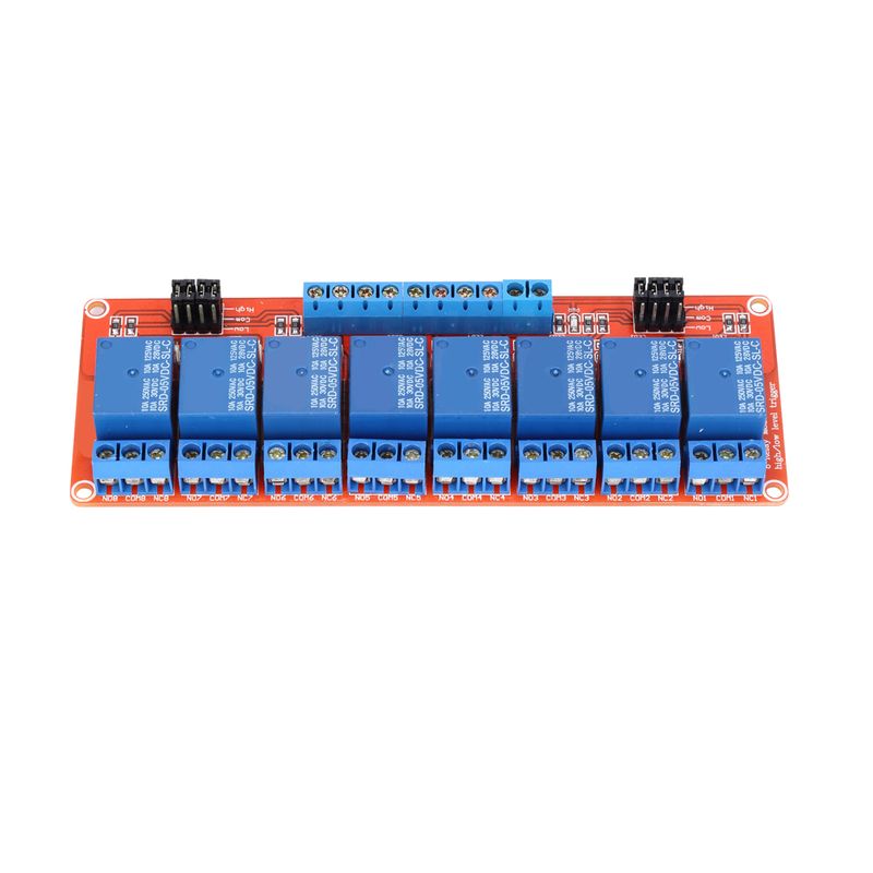 8-Kanal 5V Relais Modul mit Optokoppler – 10A / 30V