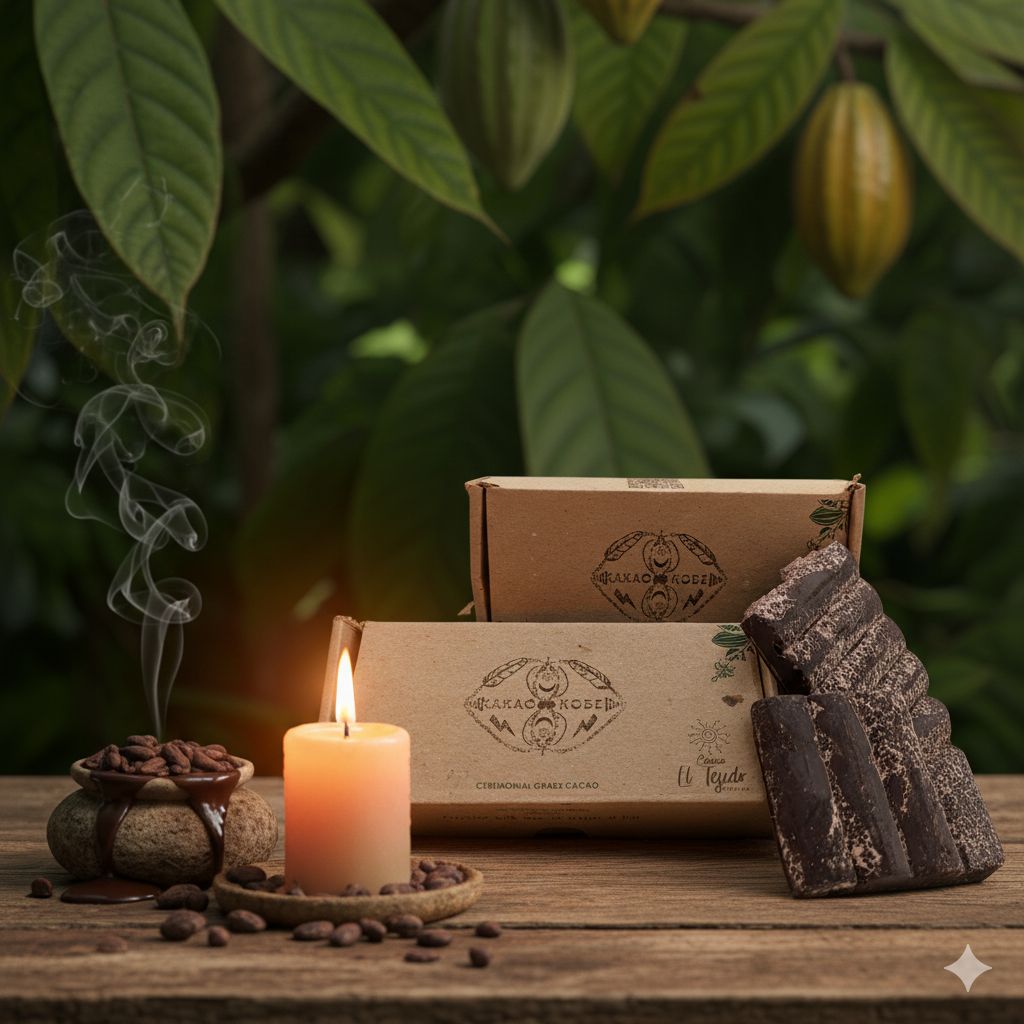 1Lb Ceremonial Cacao Brick