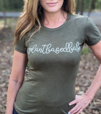 Plant Based BABE Women&#39;s tee