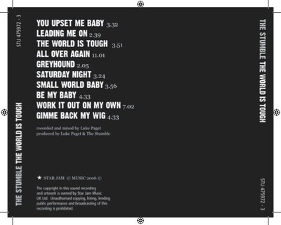 The World Is Tough - CD