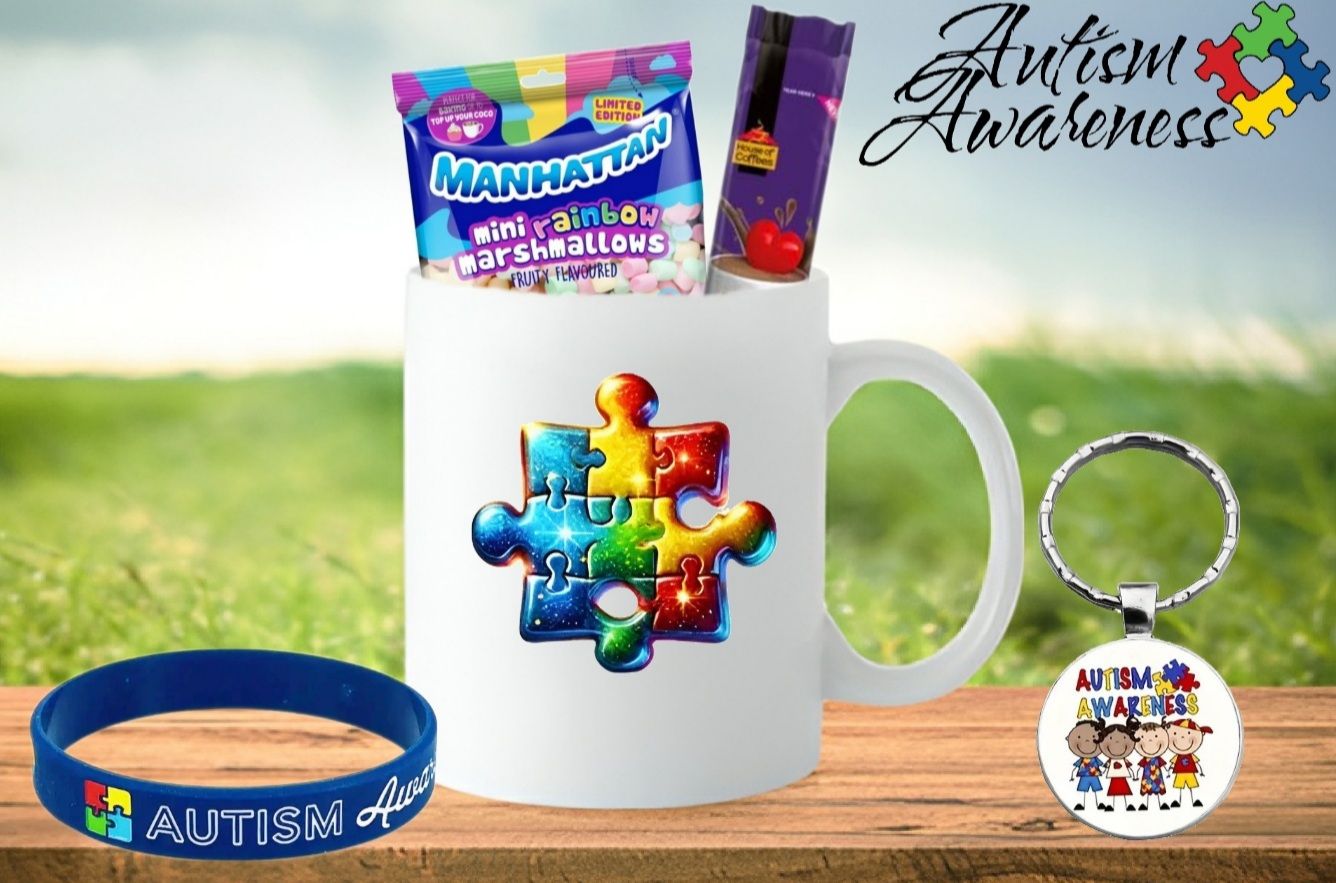 Autism Awareness Mug Gift set