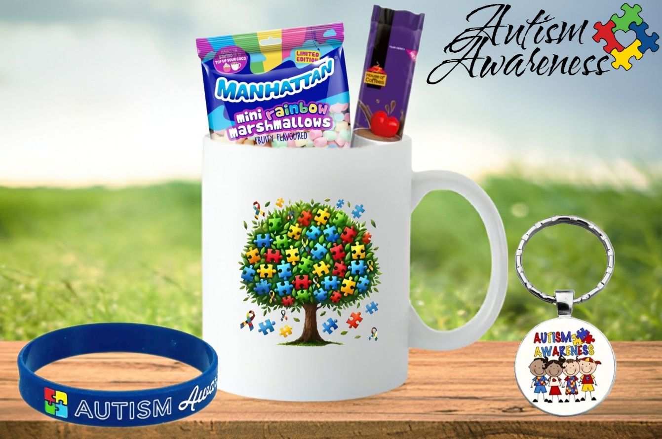 Autism Awareness Mug Gift set