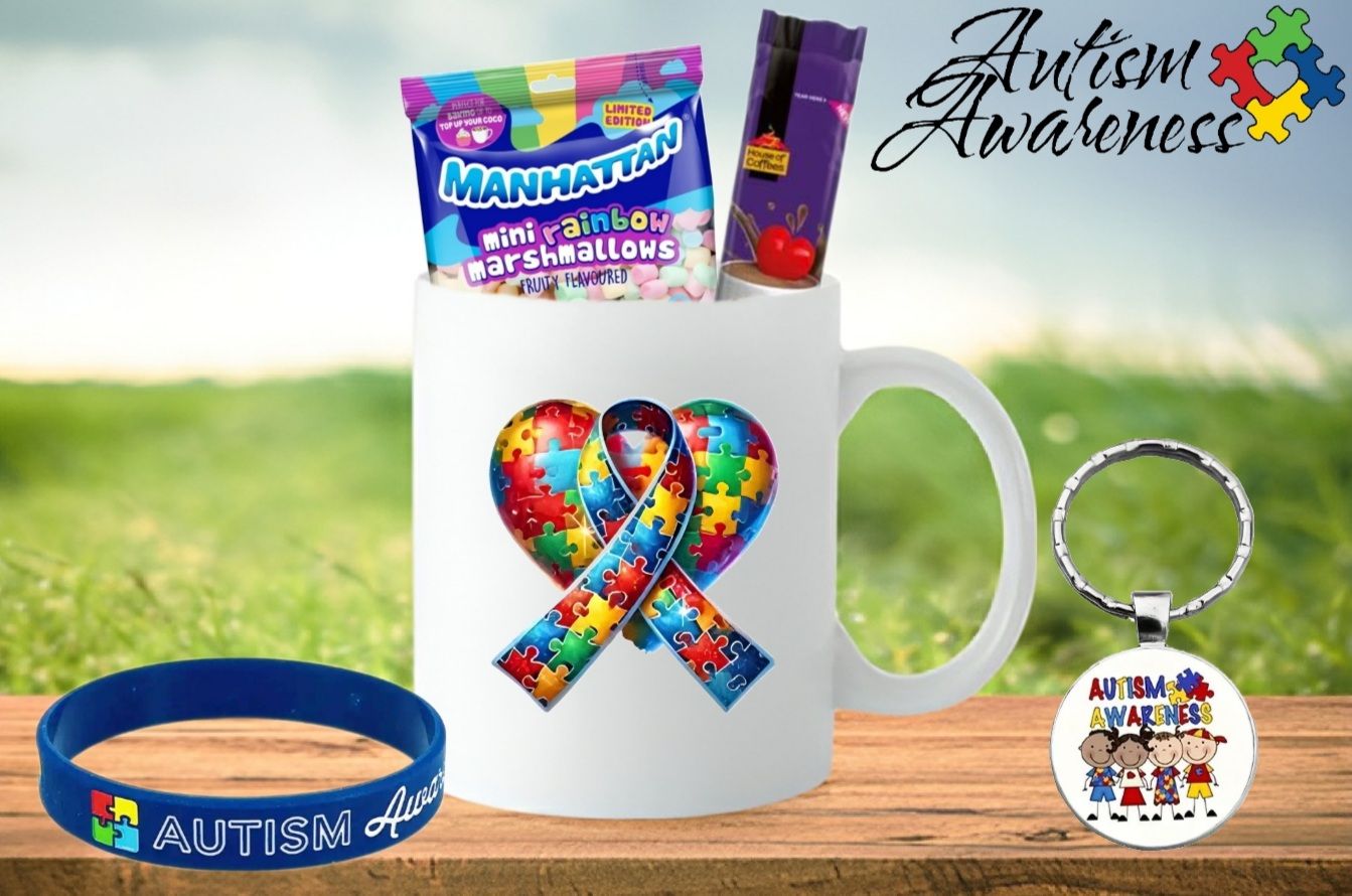 Autism Awareness Mug Gift set
