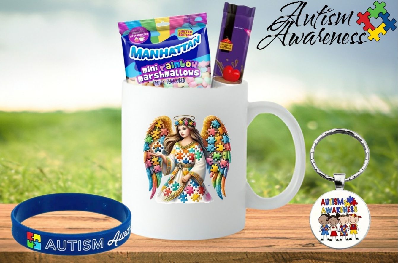 Autism Awareness Mug Gift set