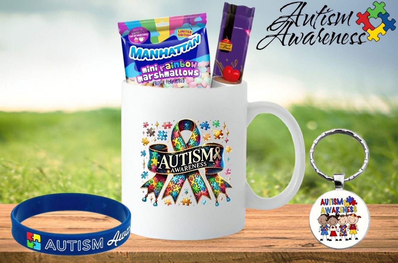 Autism Awareness Mug Gift set