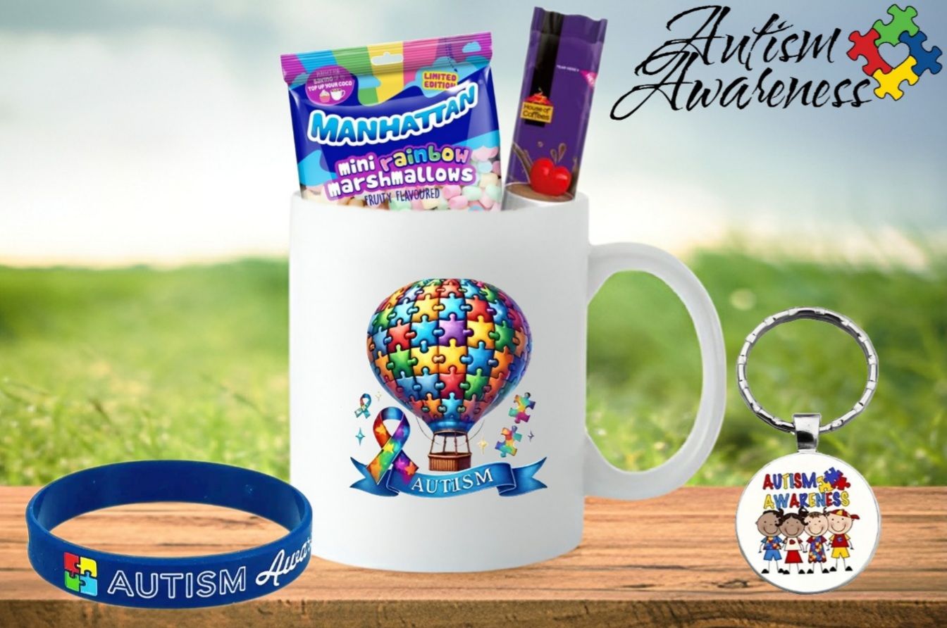 Autism Awareness Mug Gift set