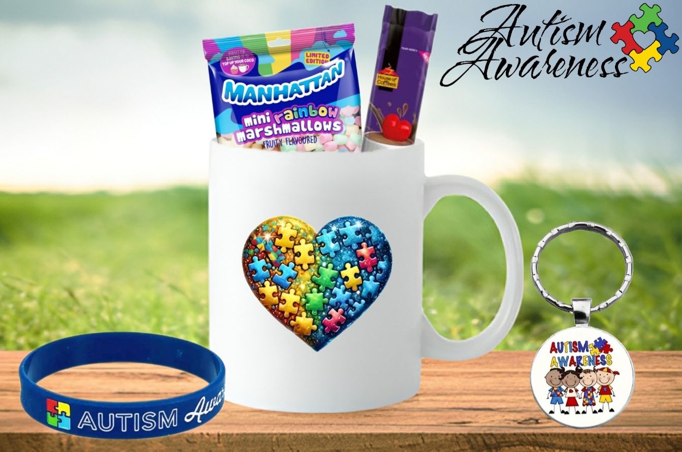 Autism Awareness Mug Gift set