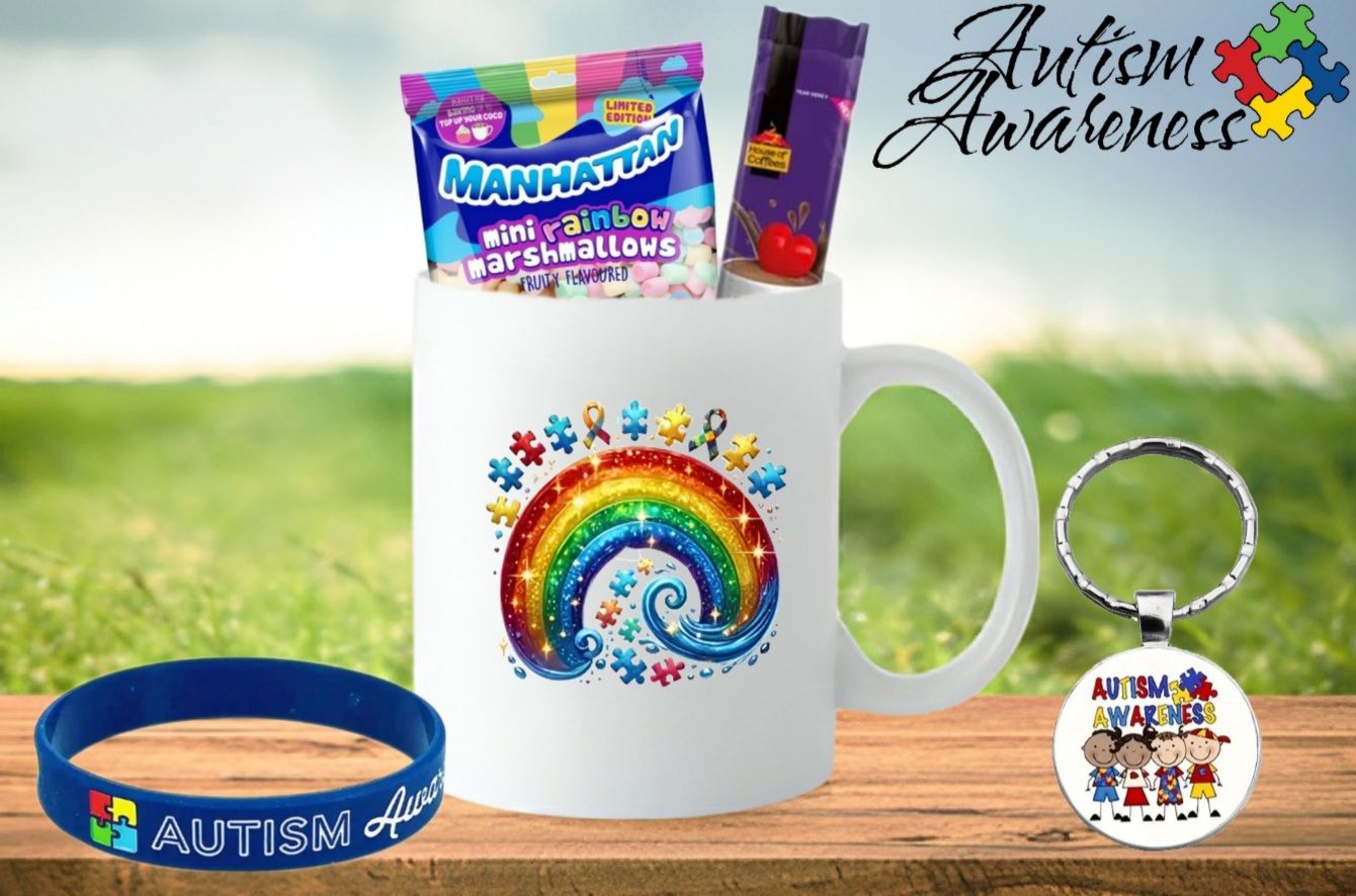 Autism Awareness Mug Gift set