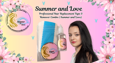 Summer &amp; Love Professional Hair Extension Tape Combo Pack