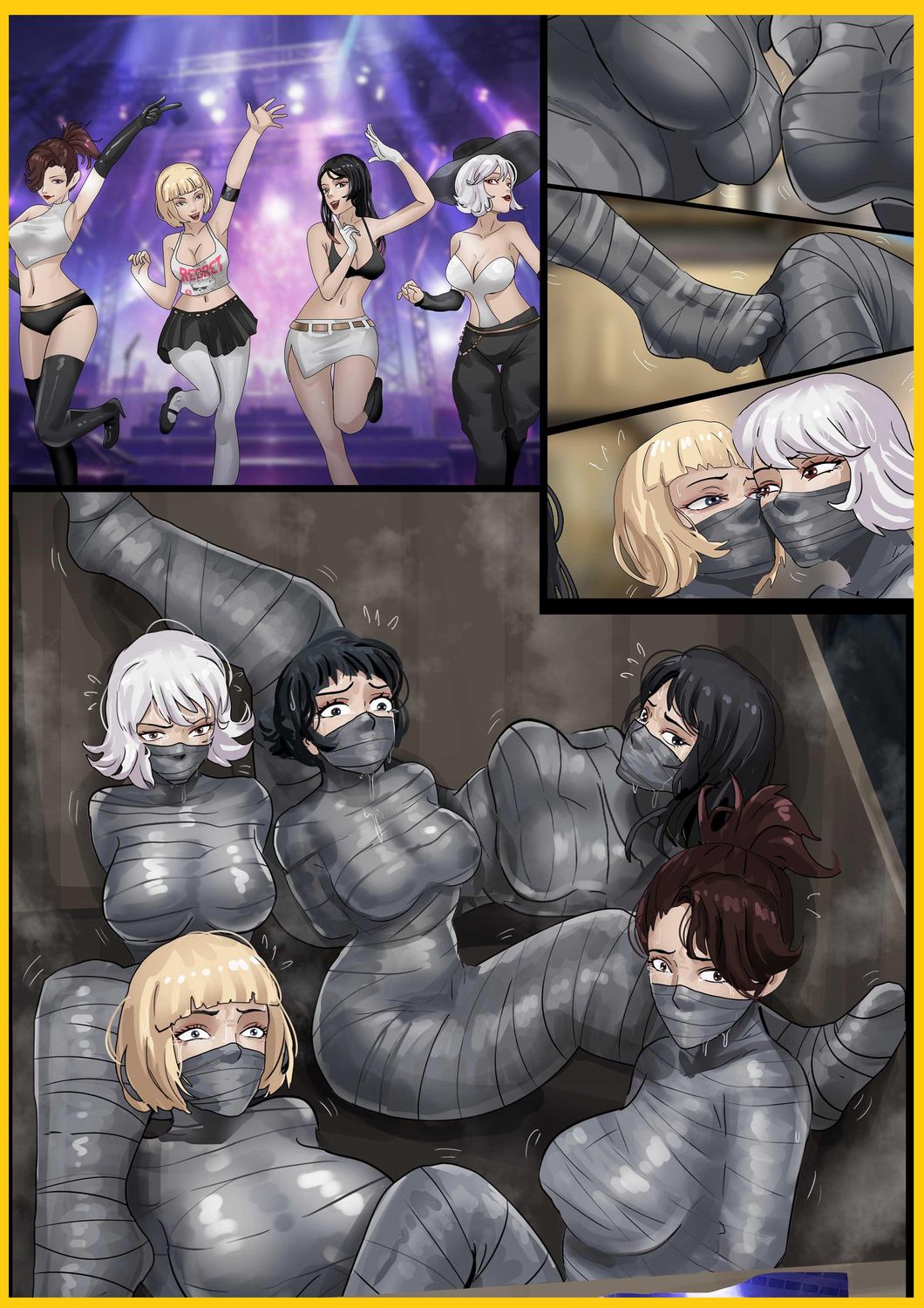 Supermodel Girl Group Kidnapped and Mummified EP1