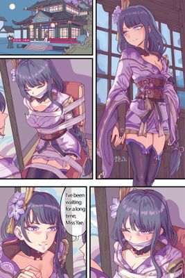 A Game Between Raiden Shogun and Yae Miko