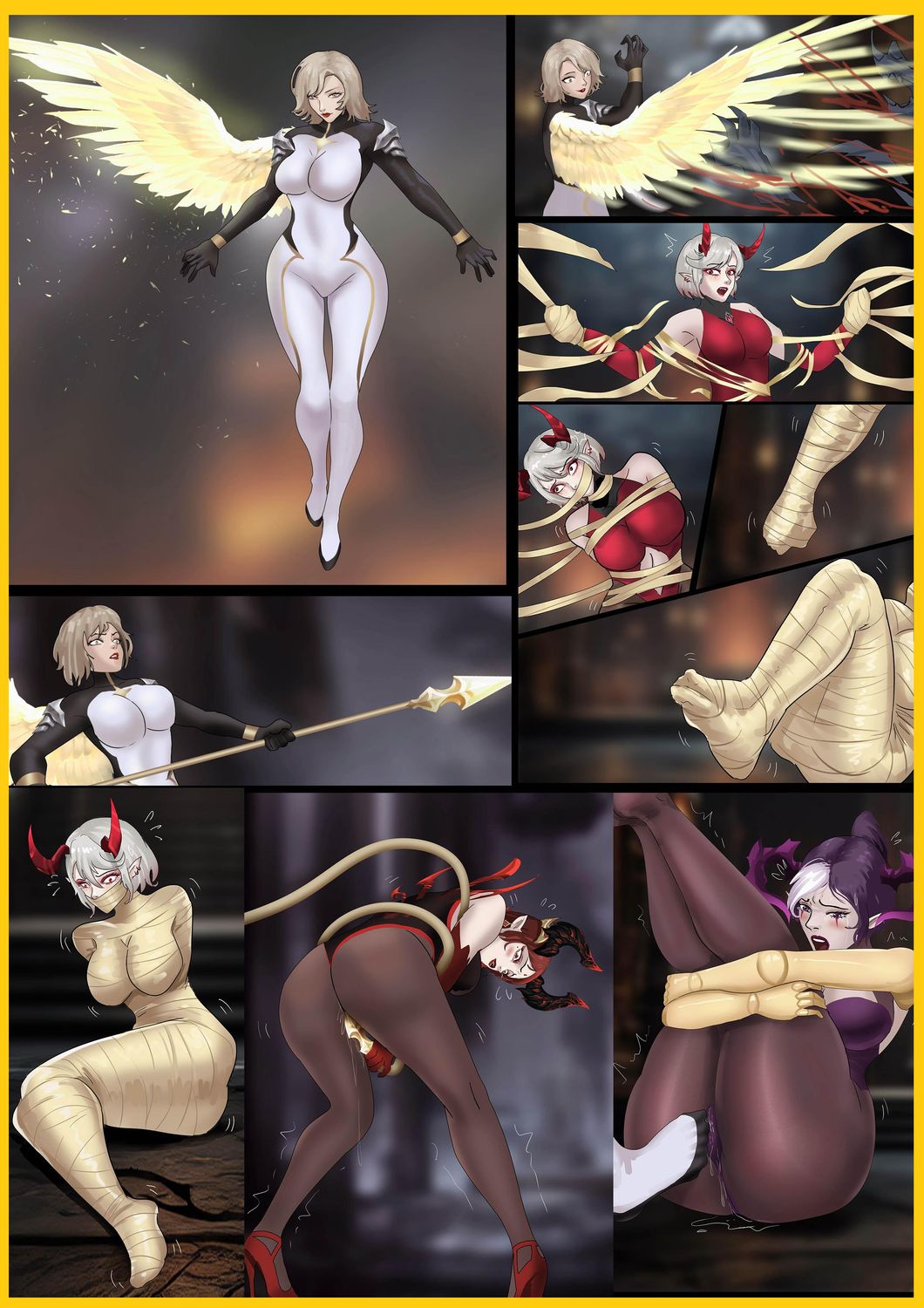 ​The Mighty Demon Queen Falls into a Trap–Rebirth Arc 07