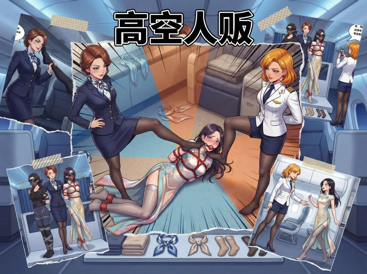 Flight Attendant in Captivity