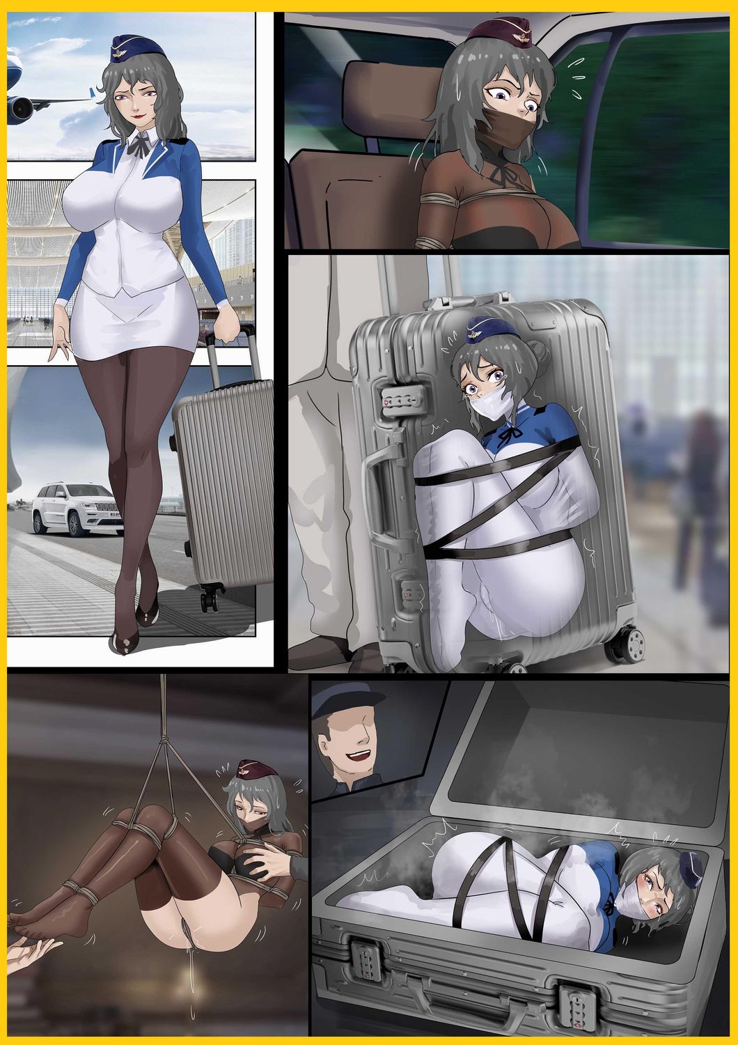 Missing Flight Attendant in Captivity