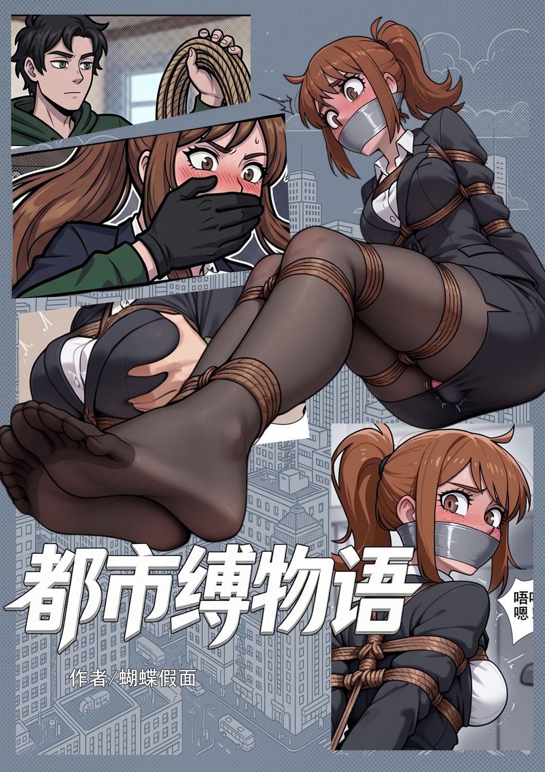 ​Urban Kidnapping Story 01 ：Black Stocking OL Captured