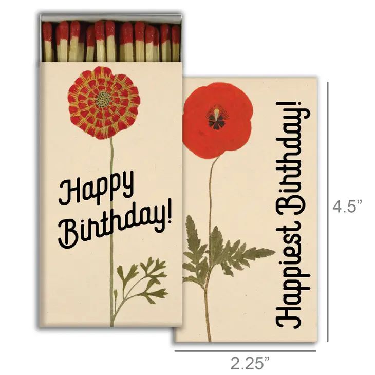 Happy Birthday Matches