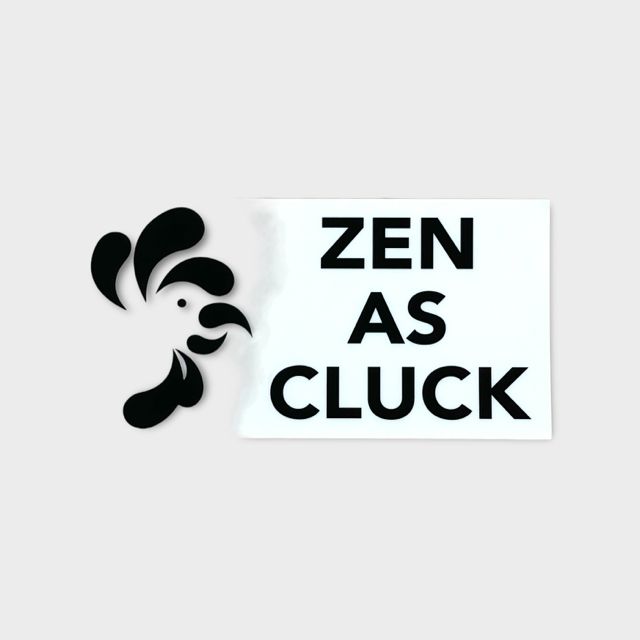 Zen Bumper Sticker
